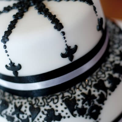Bakery - Black and White - Wedding Cake, Pies, Wedding Cakes, Desserts, Cakes, Stax Omega, Stax Bakery, Greenville SC