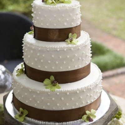 Bakery - Wedding Cake - 3Tier, Pies, Wedding Cakes, Desserts, Cakes, Stax Omega, Stax Bakery, Greenville SC